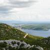 view from hillfort towards Korčula